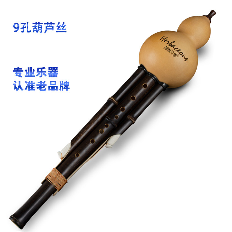 九孔葫芦丝 专业演奏型云南乐器 超七孔宽音域 C调降B调