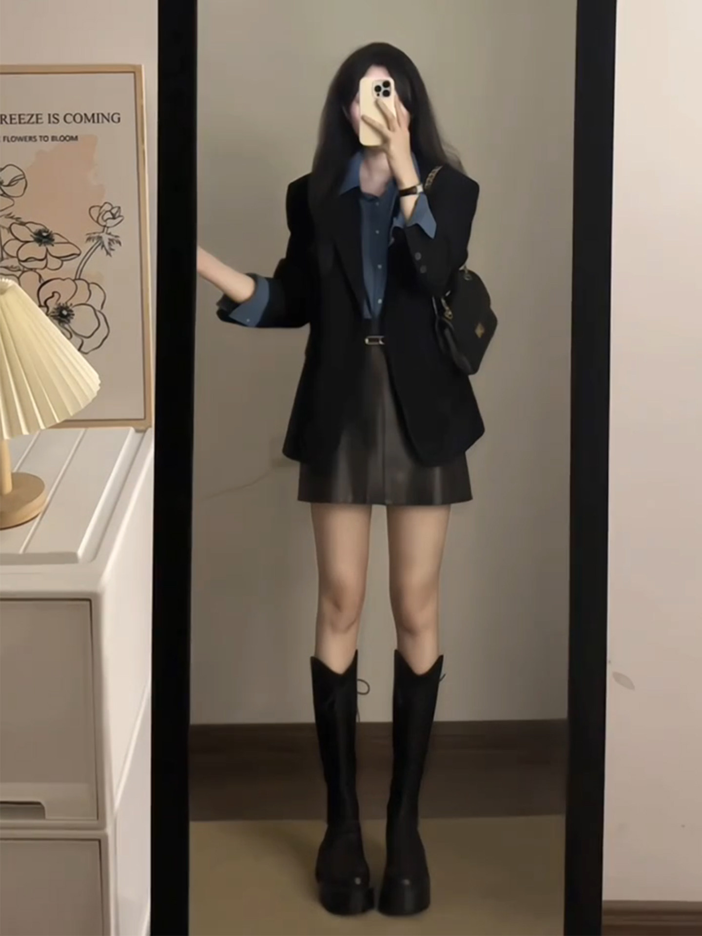 黑色小西装外套女2026新款西服小个子短款休闲小众名媛高级感气质