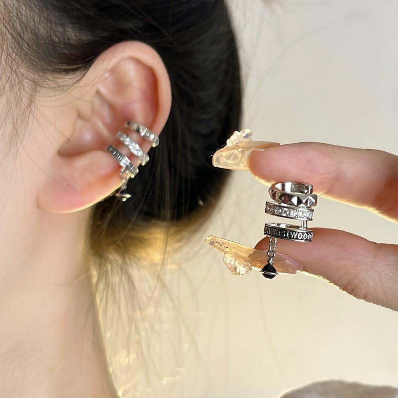 耳夹酷帅女无耳洞耳环新款日常高级感小众耳骨夹气质精致耳饰