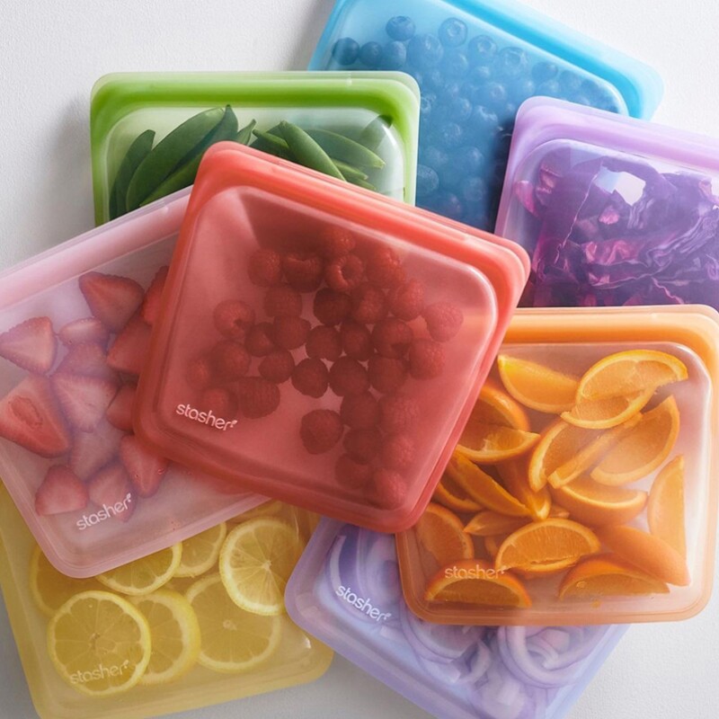 硅胶袋保鲜袋冰箱冷冻密封袋低温慢煮食品袋储藏水果大号密封袋