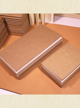 手账TN内芯旅行笔记本标准护照空白牛皮纸记事日记本内页替芯本子