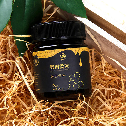 东北特产黑蜂椴树蜜土蜂蜜结晶蜜