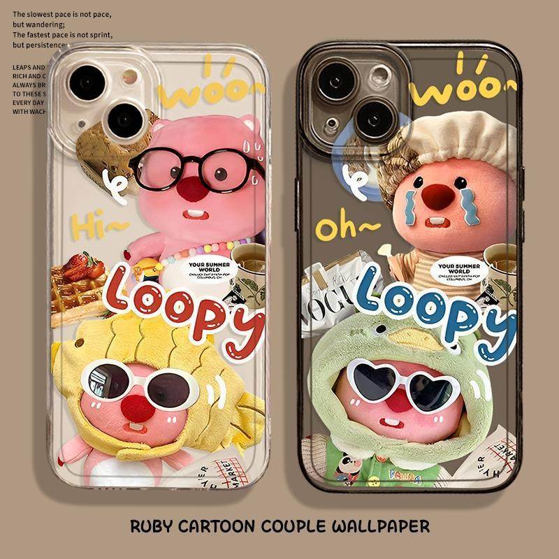 小海狸loopy15手机壳情侣款