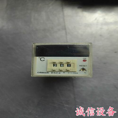 欧姆龙温控器E5C4-R温控表 设备拆机实物如图 功-需议价