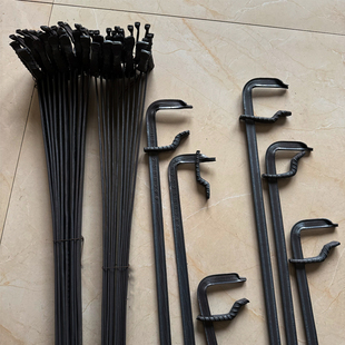 木工步步紧建筑专用扒勾模板拉紧器镰刀卡头步步紧头紧固件活钩