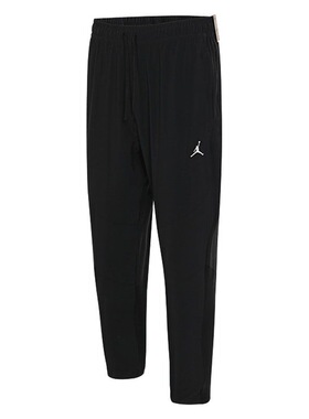 Jordan 男女同款松紧中腰合身束脚系带长裤针织运动裤FN5841-010