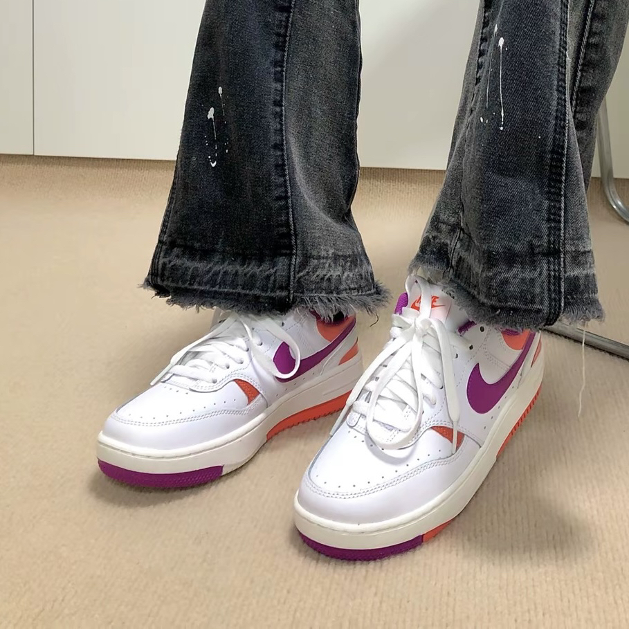 NIKE耐克GAMMA FORCE女款百搭耐磨低帮运动休闲鞋板鞋DX9176-113