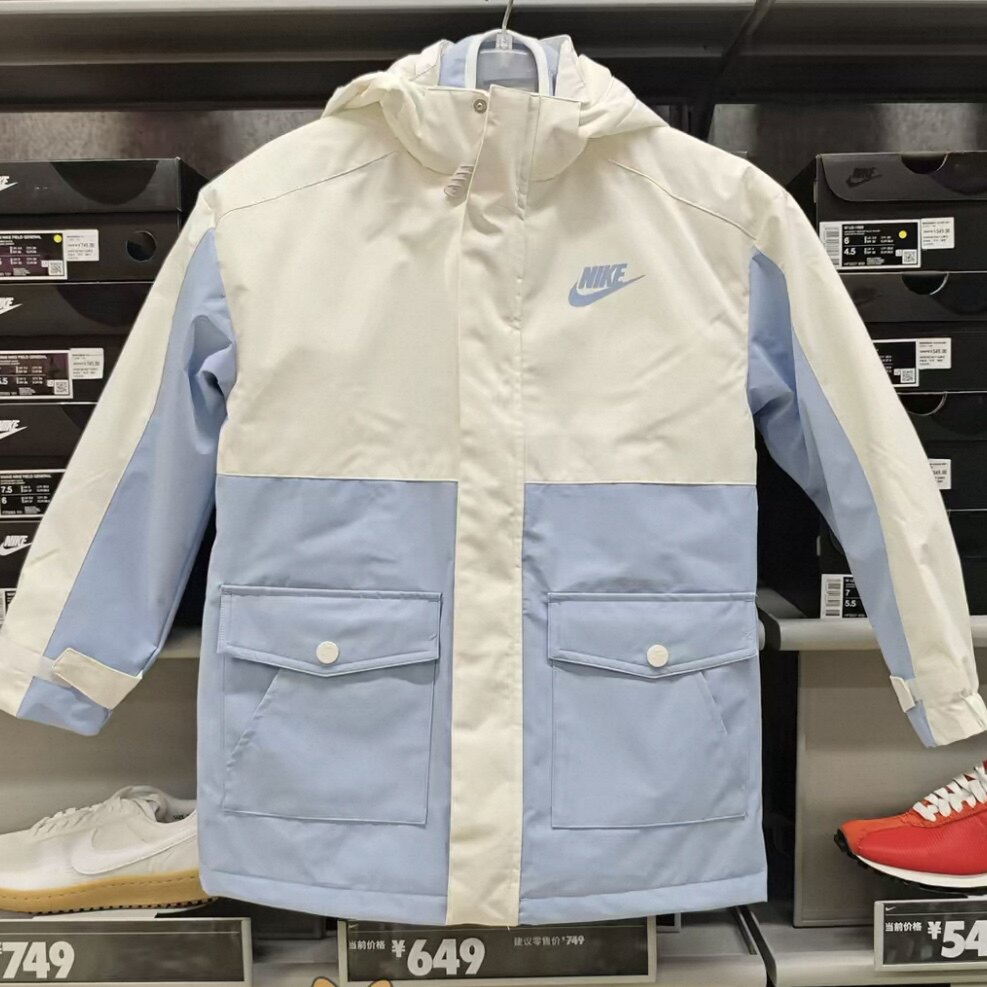 Nike新款儿童保暖可拆卸冲锋衣FD9281-479