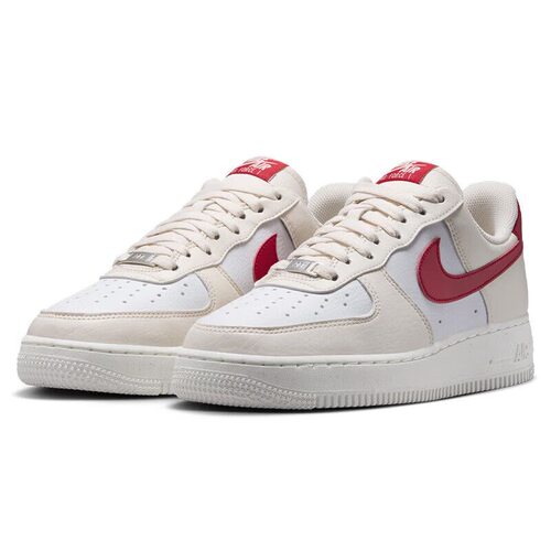 耐克Nike Air Force 1空军一号轻便休闲板鞋女款米白红DC9486-109