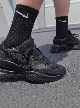 耐克新款AirMax Fusion男子气垫运动跑鞋黑武士老爹鞋 CJ1670-001