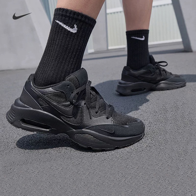 耐克新款男子复古黑武士老爹鞋