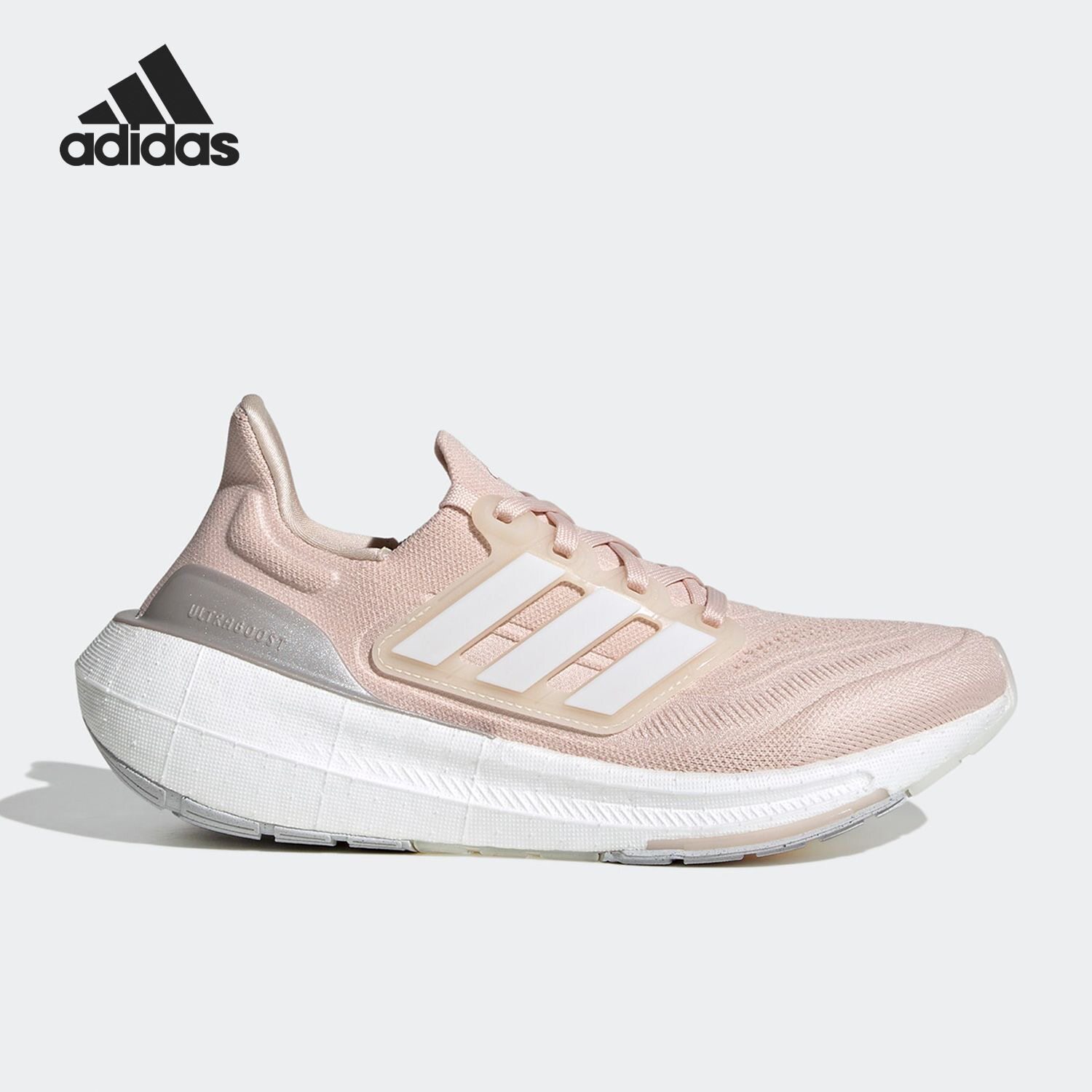 adidas Ultraboost Light 舒适运动 织物减震低帮跑步鞋HQ8600