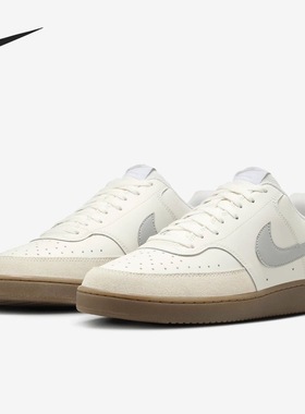 Nike Court Vision Low男女同款低帮复古运动休闲板鞋HV2530-100