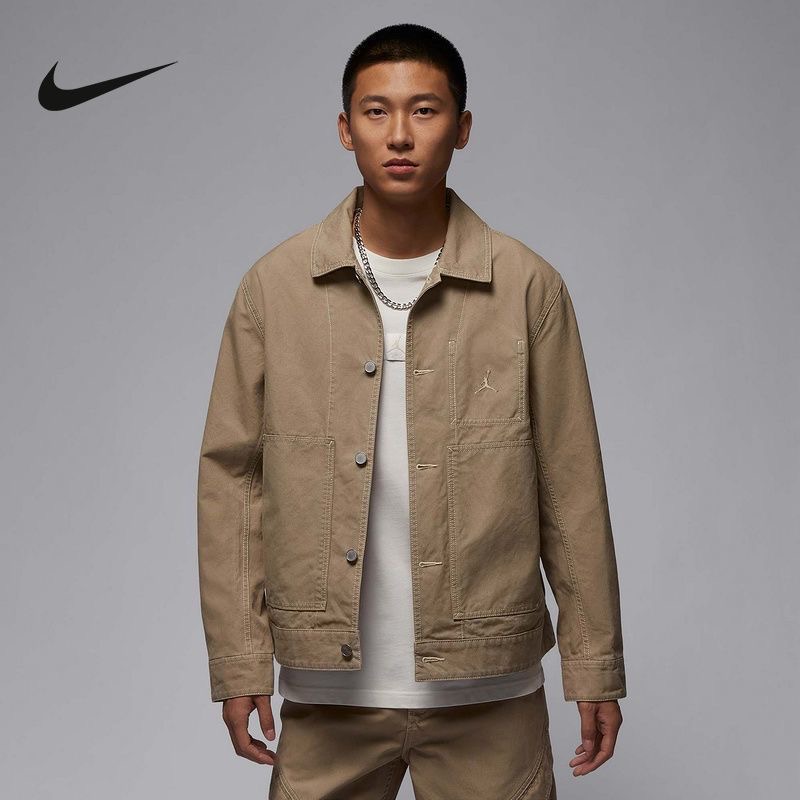 Jordan essentials Chicago 纯色宽松舒适保暖夹克外套HF9318-257