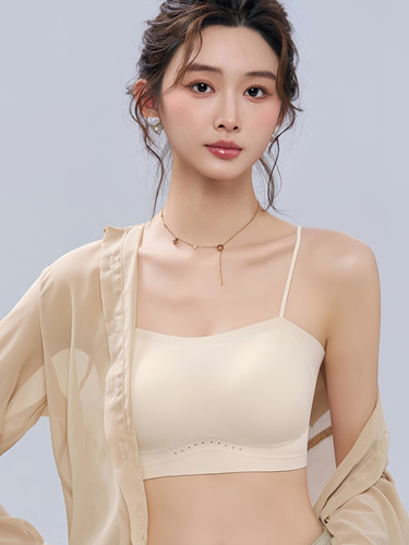 法式蕾丝美背无痕聚拢防下垂文胸