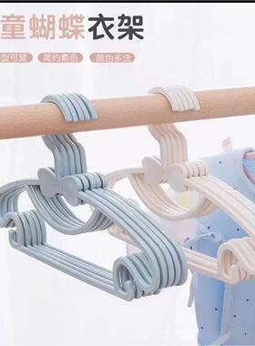 儿童宝宝防滑无痕加厚衣架家用晾晒挂衣专用婴儿耐用衣撑