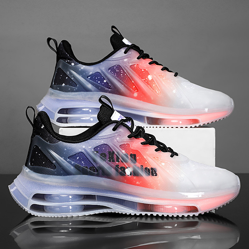 花花公子莆田椰子男鞋春秋2023新款夏季运动休闲跑步男款增高百搭