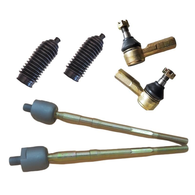 适配金彭D70 S70 D90电动四轮车配件金鹏方向机转向内外球头拉杆