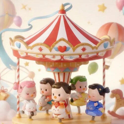【明盒】潮玩手办正版萌粒迷你盲盒可爱潮流玩具纪念礼物
