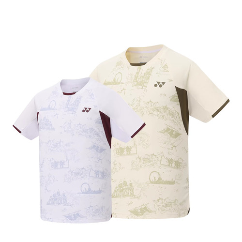 2025真尤尼克斯羽毛球服yy男女省队比赛服VC速干运动短袖 1102925