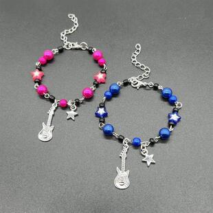 New Pcs Set YK Couple Bracelets TV Girl Matching Bracelets