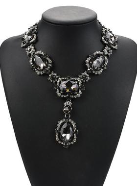 European over-the-top collarbone chain necklace锁骨炼项炼女