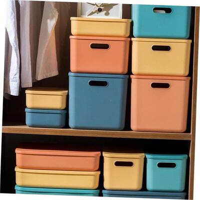 home plastic storage box clothes organizer large, medium收纳