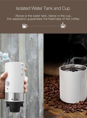 Mini Coffee Machine Hourglass Handheld Espresso Coffee Maker