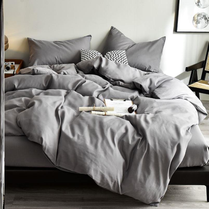 4pc bedsheet set bed sheet quilt blanket duvet cover sets 1