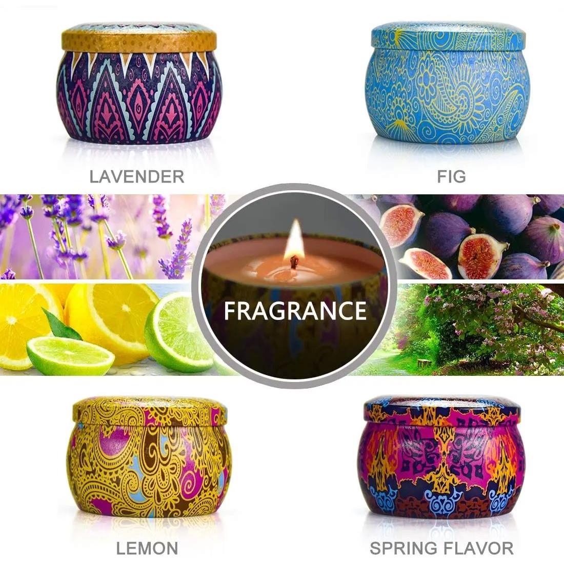 ZK30 Scented Candles Gifts Set for Women Candles Fragrance f