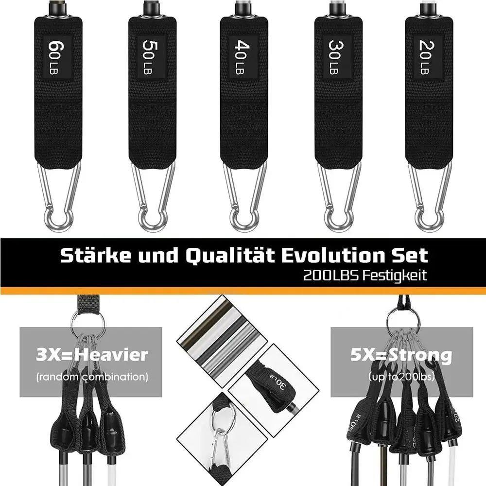 Resistance Bands Set Tension Pull Rope for Men Women Workout