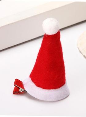 Christmas Kids little hat hairpin Gift duck beak clip