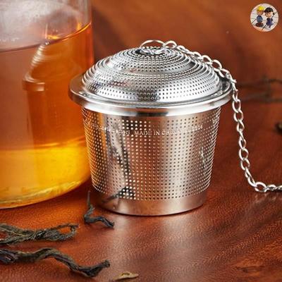 Tea Ball Loose Tea Leaf Strainer Herbal Spice Infuser Filter