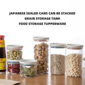 Airtight Food Canister Storage Plastic Jar Kitchen Bottles
