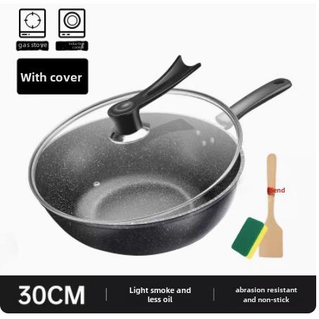 non-stick frying pan induction cooker cooking pot不粘平底锅