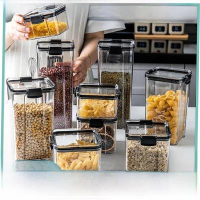 container food storage box kitchen cans for bulk cereal bloc