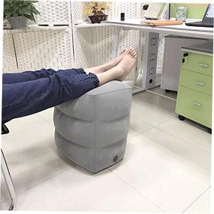 Useful Inflatable Portable Travel Footrest Pillow Plane Trai
