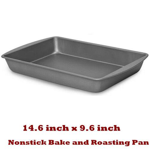 Bake Roasting Cake Pan Rectangle Bakeware Baking Non-Stick