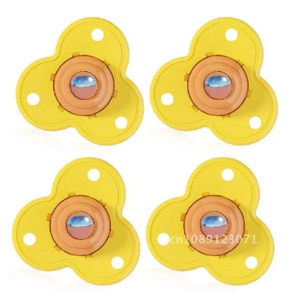 4 Pcs Universal Wheels Swivel Casters 360-Degree Rotation