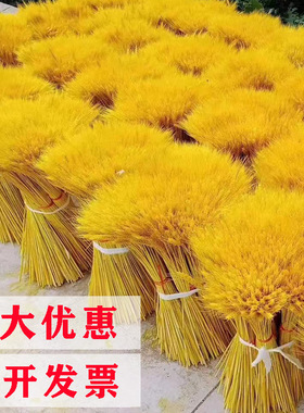 大麦批发麦穗干花装饰天然麦穗花束拍摄影道具金黄色干花大麦穗