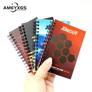 AME弓箭射箭比赛射箭周边记分本迪酷特记分纪念章纪念射箭计分本