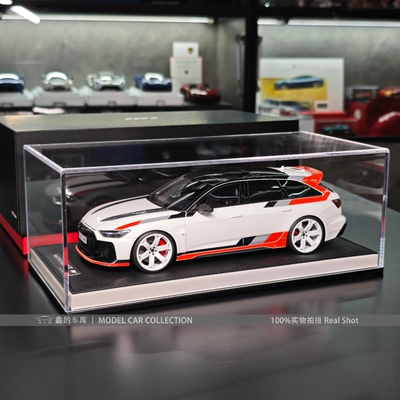 MOTORHELIX MH 1:18 奥迪RS6 Avant GT 树脂限量汽车模型收藏摆件
