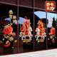 2026新款 马年新年玻璃门贴纸窗花贴春节过年装 饰静电窗贴氛围布置