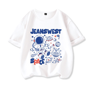 真维斯童装男童短袖t恤纯棉大童夏季悟空国潮服装儿童夏装体恤衫