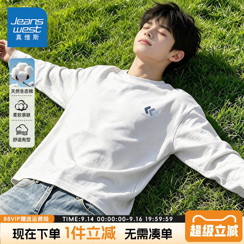 真维斯童装男童长袖t恤春秋款图片