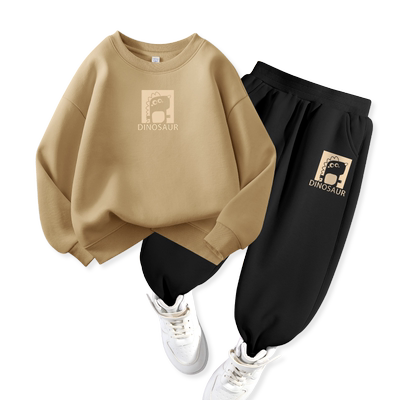 真维斯童装男童套装秋冬款