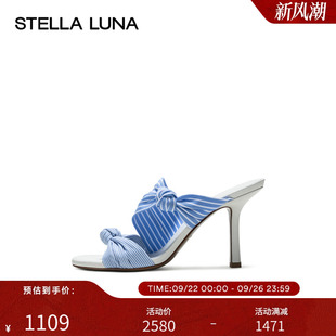 KNOTFEST系列扭结装 STELLA 凉鞋 24SS官方新品 饰高跟凉拖 LUNA女鞋
