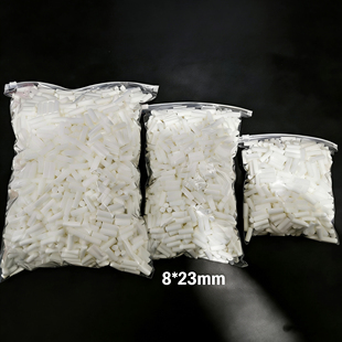 8*23毫米过滤棉芯过滤嘴一次性海绵烟斗通用过滤器