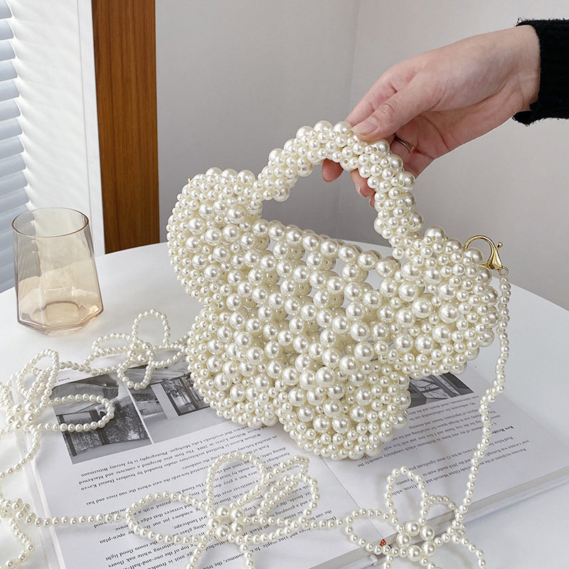 五叶草珍珠diy手工夏天材料包手工编织串珠制作花朵手提斜挎包,箱包皮具/热销女包/男包,通用款女包,淘宝优惠券,粉丝福利购,淘宝优惠卷