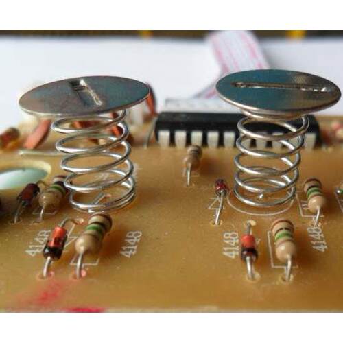F10mm触摸开关 触摸弹簧 面径10mm